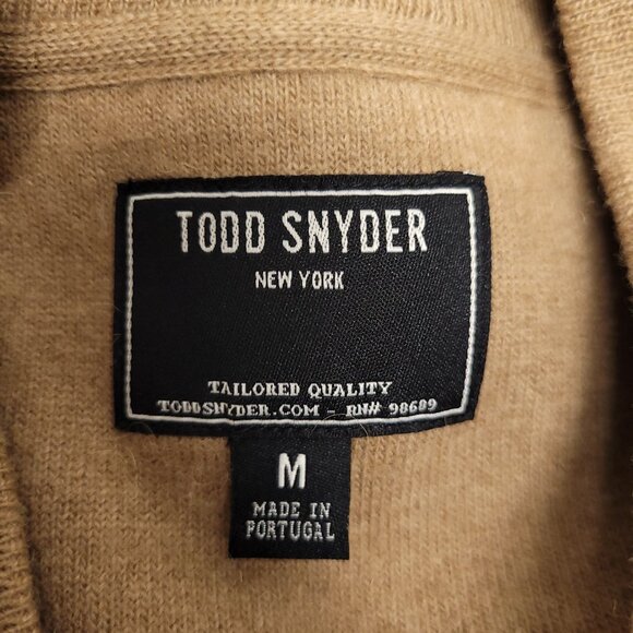 Todd Snyder New York Mens Full-Zip Sweater - Picture 6 of 8